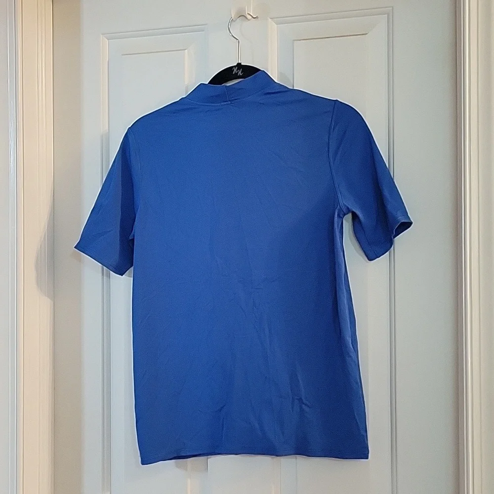 Lands end royal blue surfer rashguard large 14-16